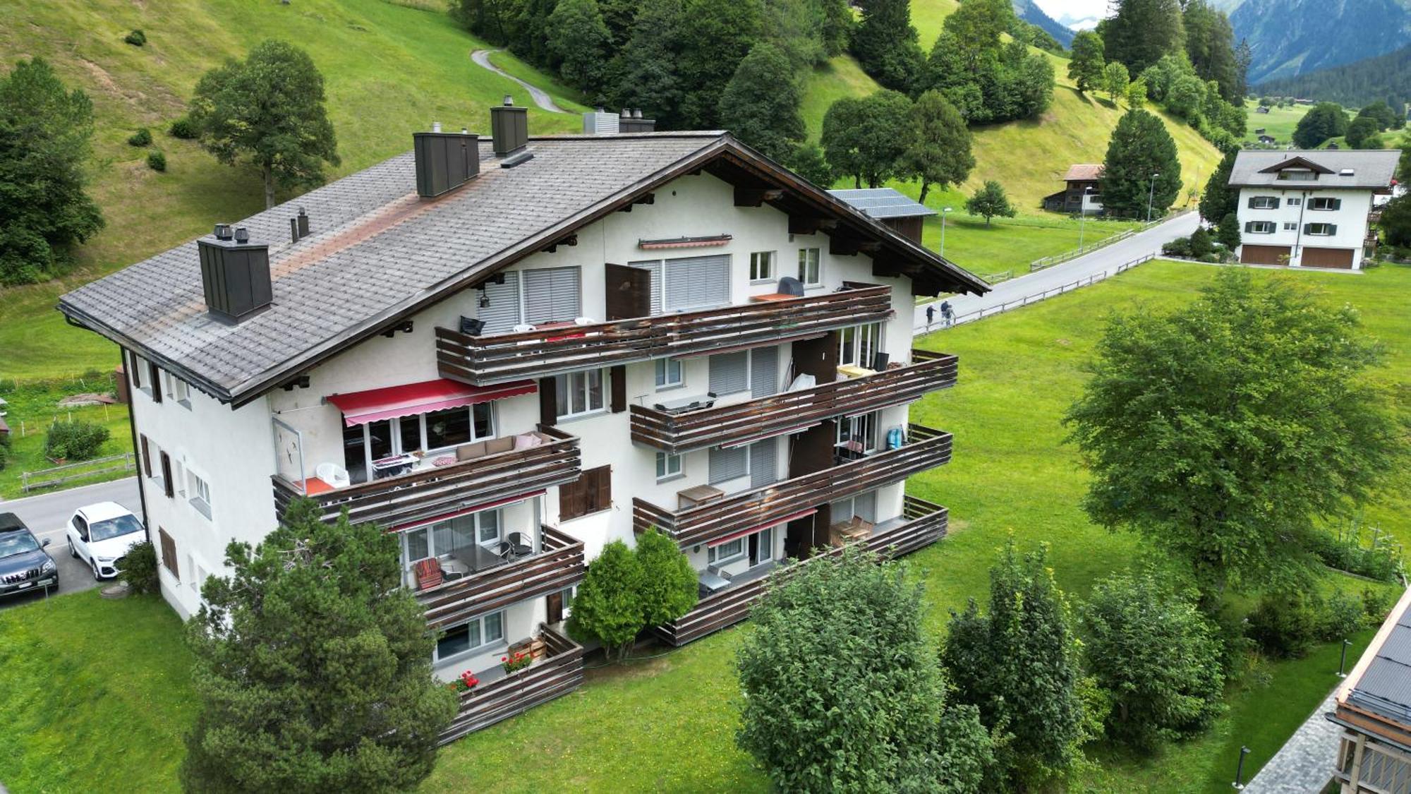 Gemuetliches Appartement Fuer Erholung Und Sport Klosters-Serneus Exterior foto
