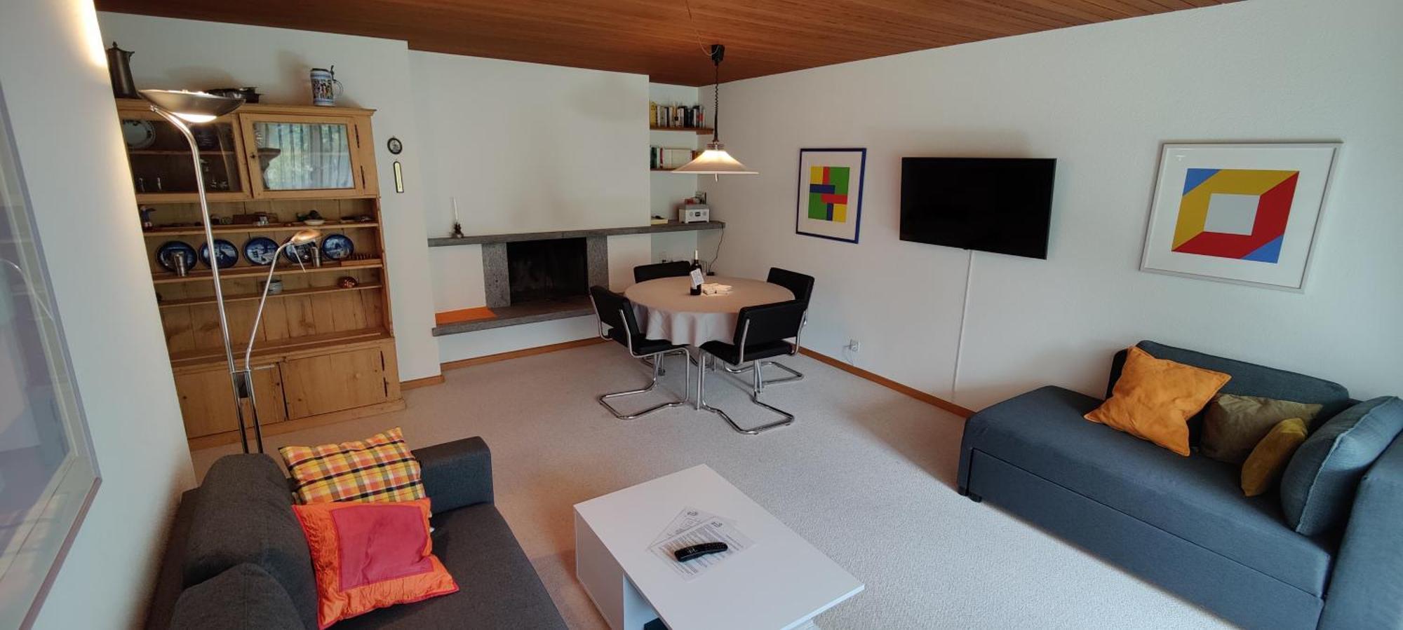 Gemuetliches Appartement Fuer Erholung Und Sport Klosters-Serneus Exterior foto